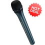Sennheiser MD46 Cardioid Omni-Directional Reporter Microphone Designed for Minimal Handling & Wind Noise